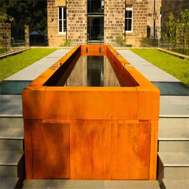 Customized Backyard Water Feature Design
